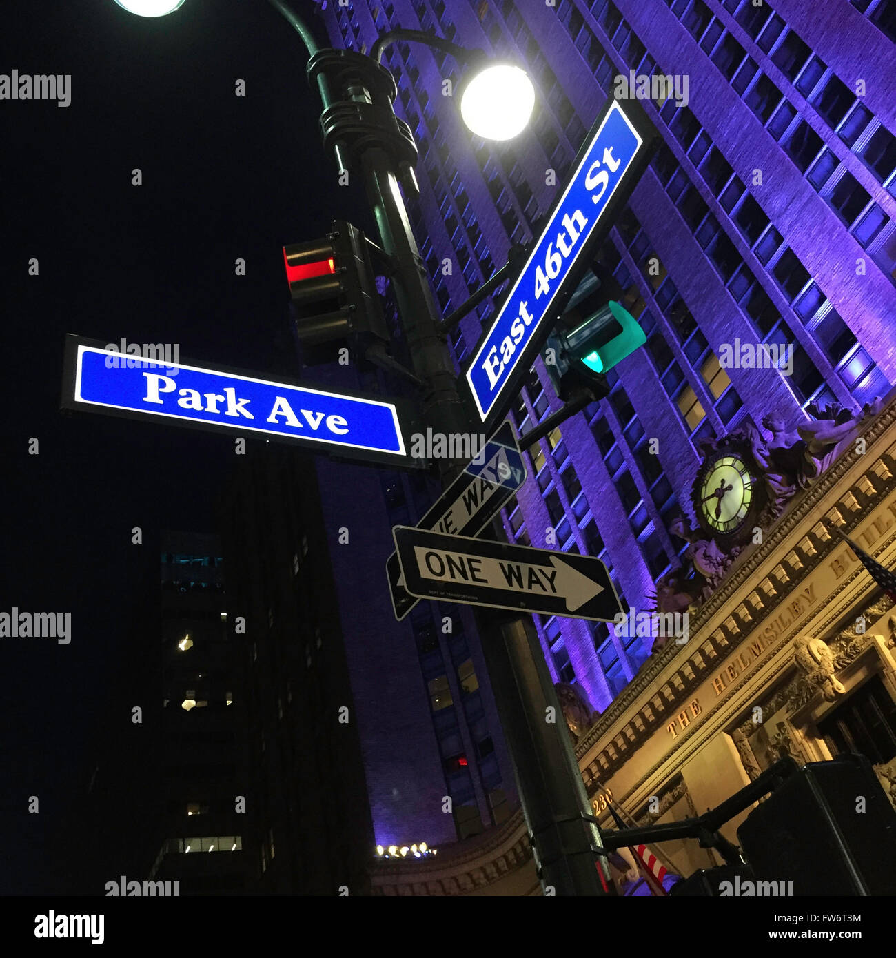 Helmsley Building on Park Avenue, NYC Banque D'Images