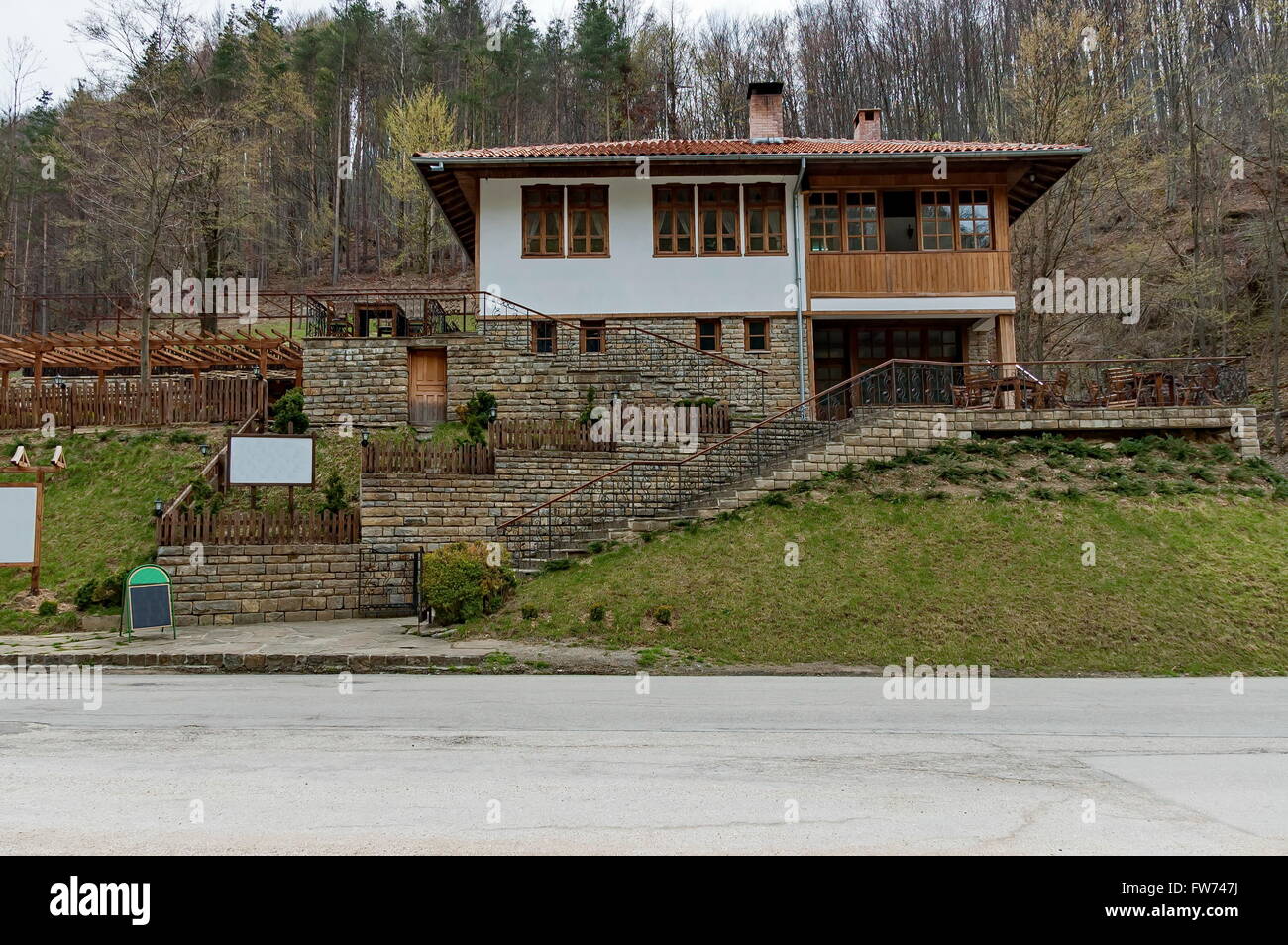 Ancienne maison d'Etar, Gabrovo, Bulgarie Ville Banque D'Images