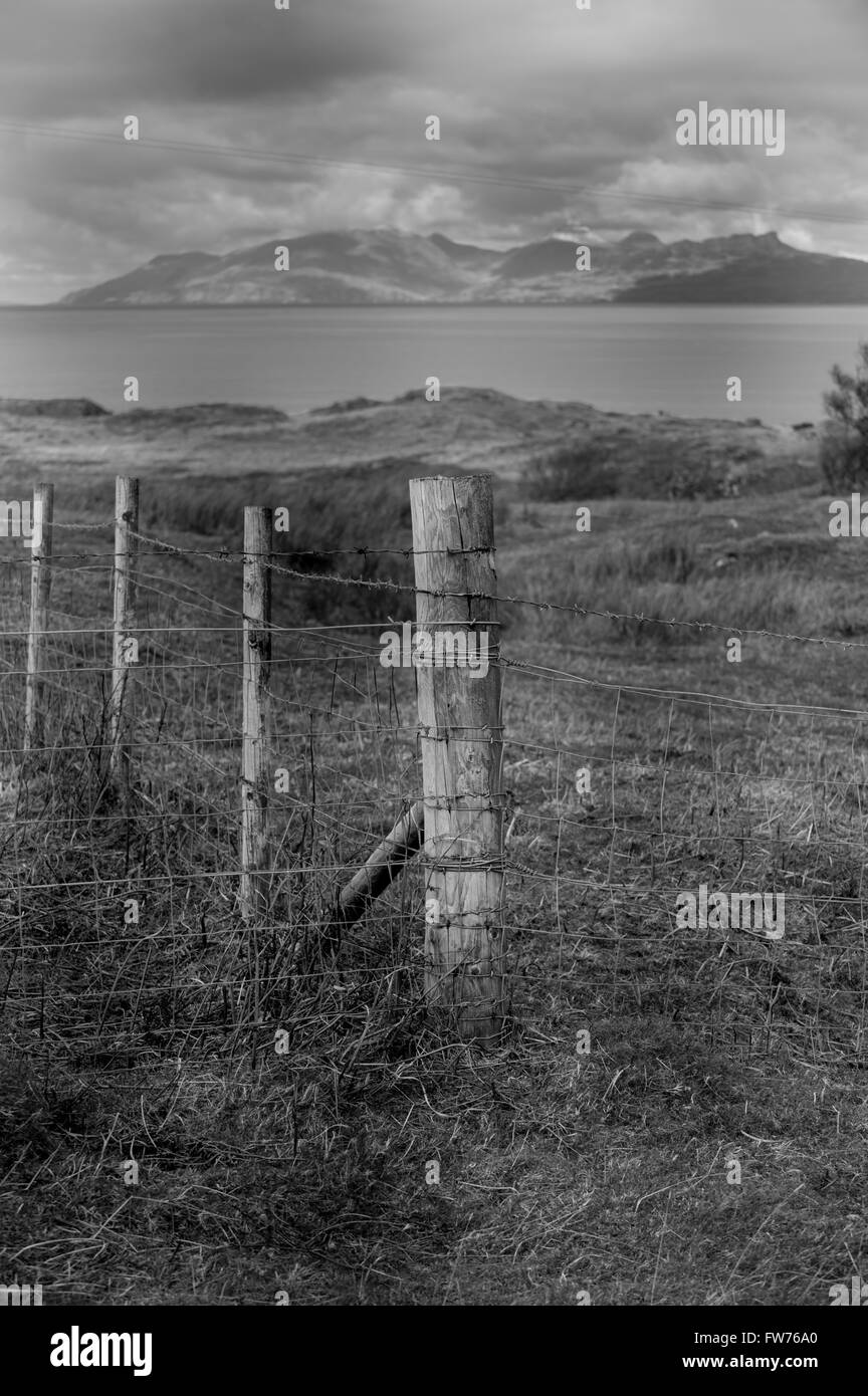 Piquet & Îles Kilmory, Ardnamurchan, Écosse Photo de marc marnie droits mondiaux Banque D'Images