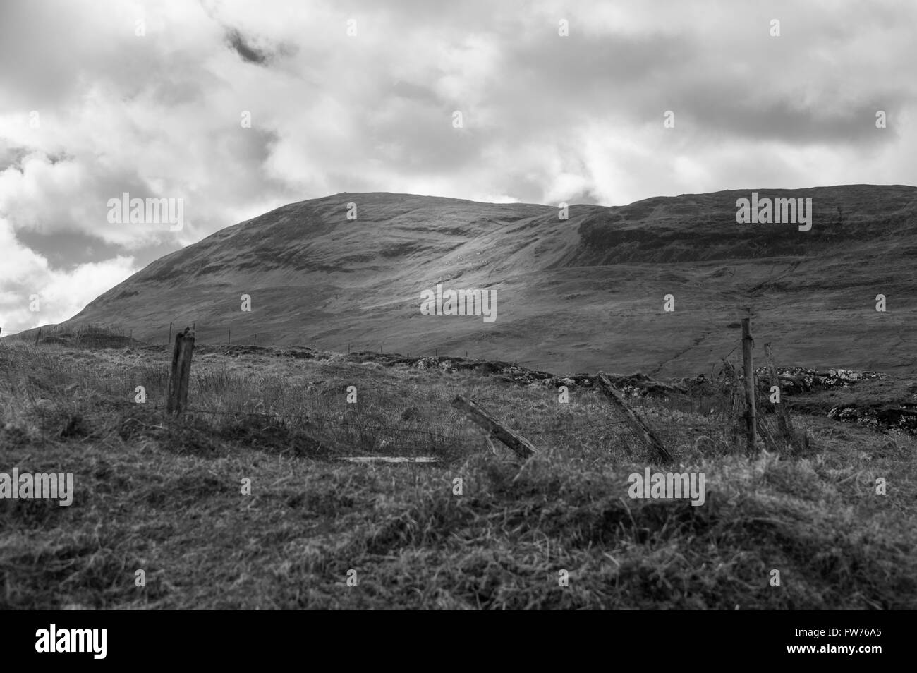 Fence Kilmory, Ardnamurchan, Écosse Photo de marc marnie droits mondiaux Banque D'Images