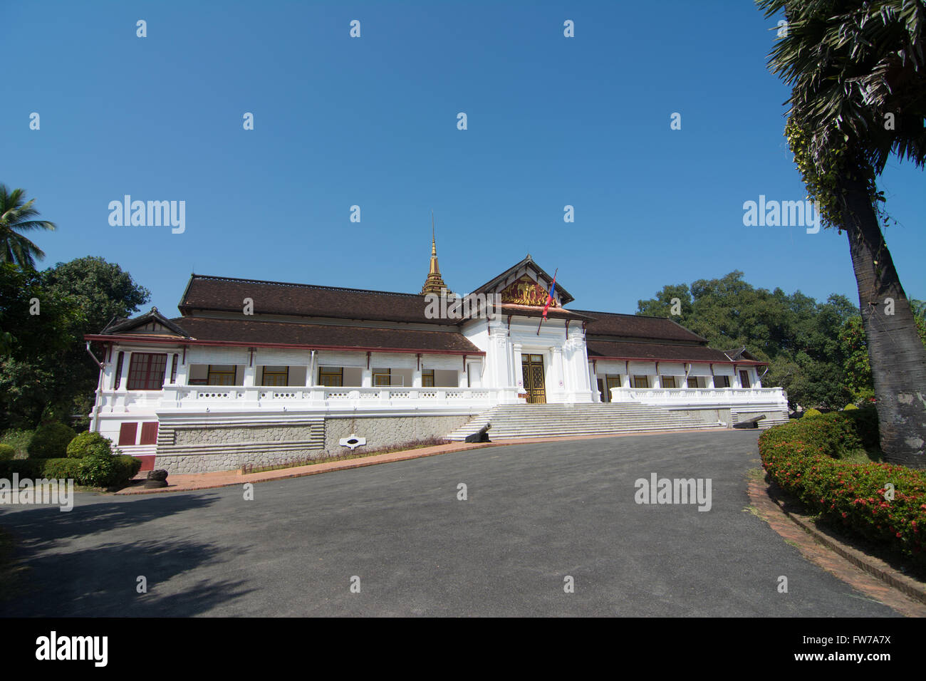 Palais de Luang Prabang (Musée National) Banque D'Images
