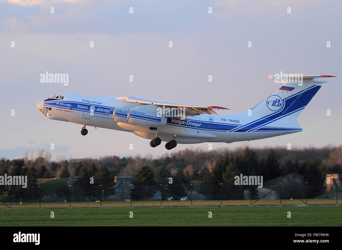 Avions de transport IL-76 russe, le transport de fret, transport, avion, aviation, la Russie, l'Iliouchine Banque D'Images