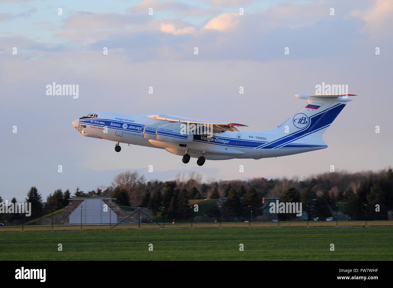 Avions de transport IL-76 russe, le transport de fret, transport, avion, aviation, la Russie, l'Iliouchine Banque D'Images