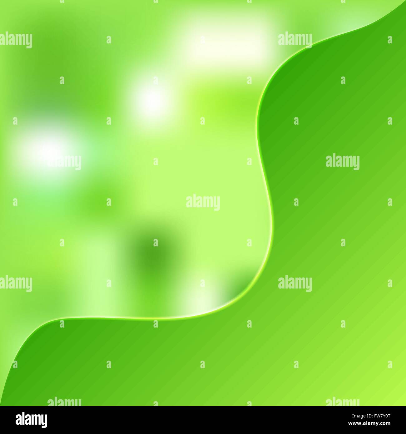 Arrière-plan flou vert - vector illustration EPS 10. Illustration de Vecteur