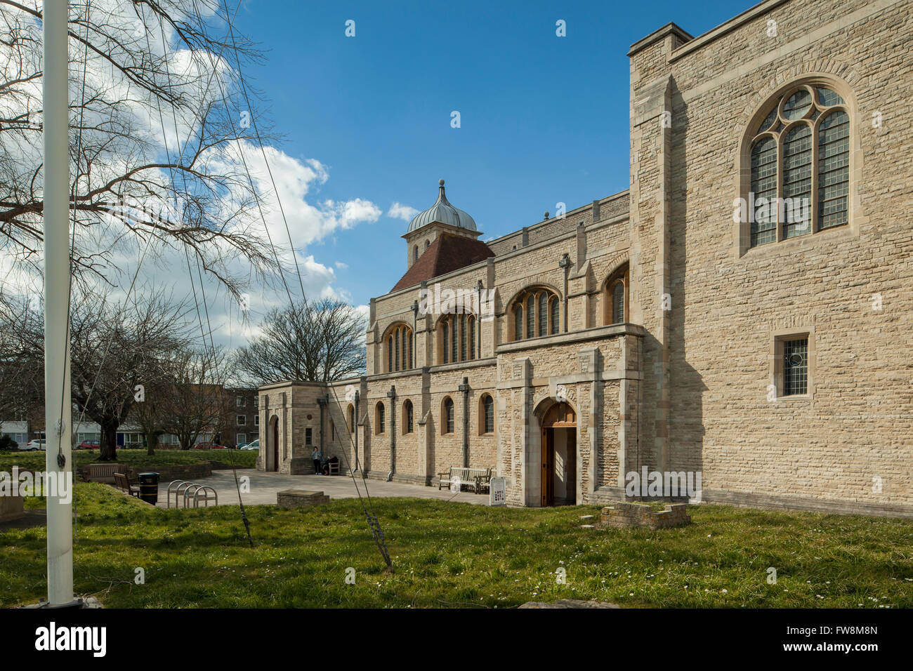 La Cathédrale de Portsmouth, Portsmouth, Angleterre. Banque D'Images