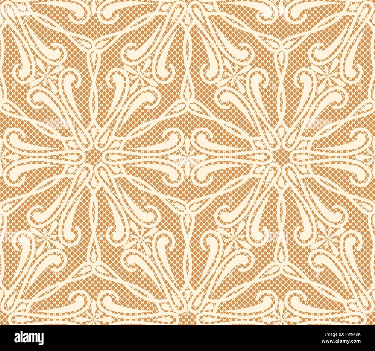 Motif dentelle transparente Illustration de Vecteur