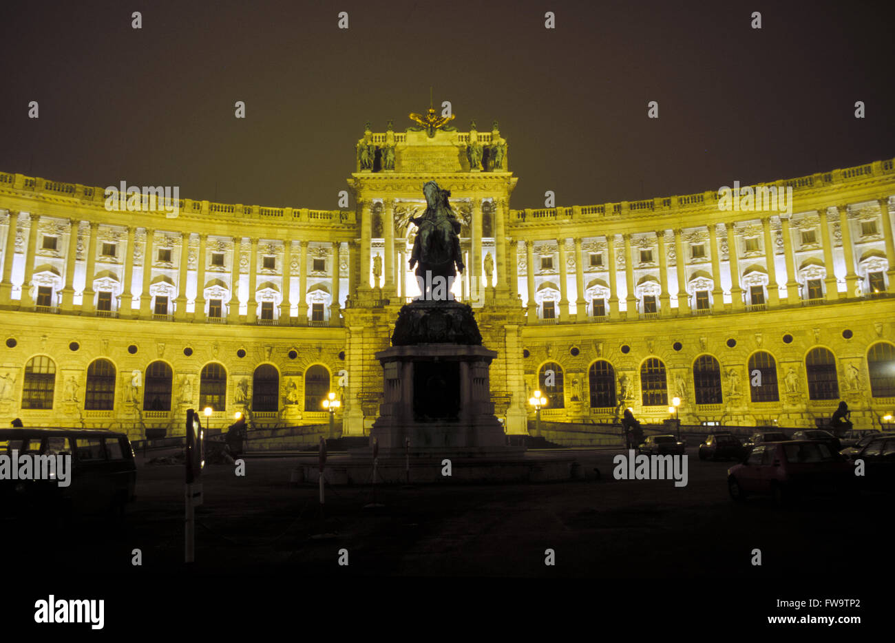 AUT, l'Autriche, Vienne, Prinz Eugen monument situé en face de la Neue Hofburg. Tau, Oesterreich, Wien, Prinz Eugen Denkmal vor der N Banque D'Images