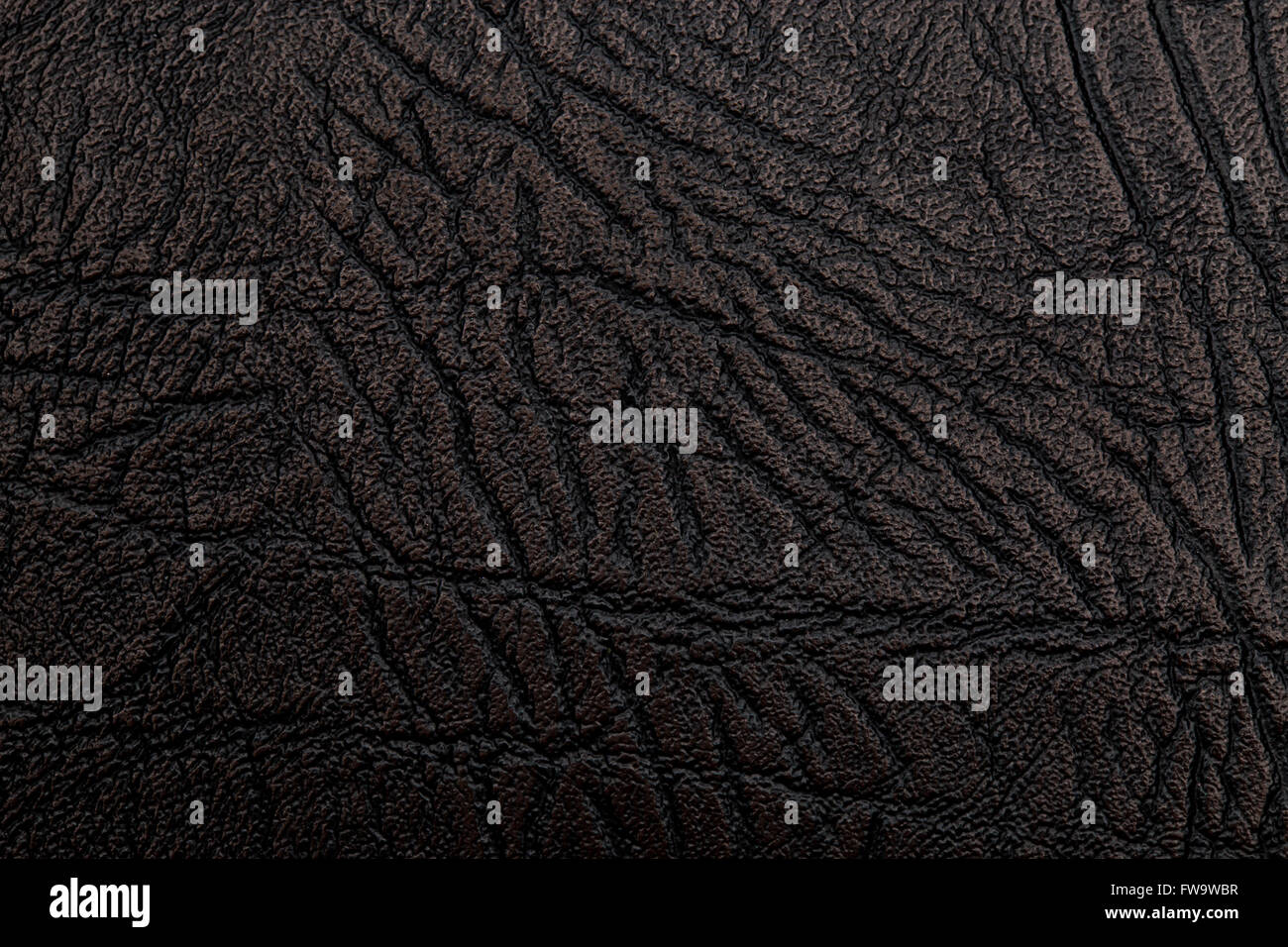 Cuir brun texture background, close-up photo Banque D'Images