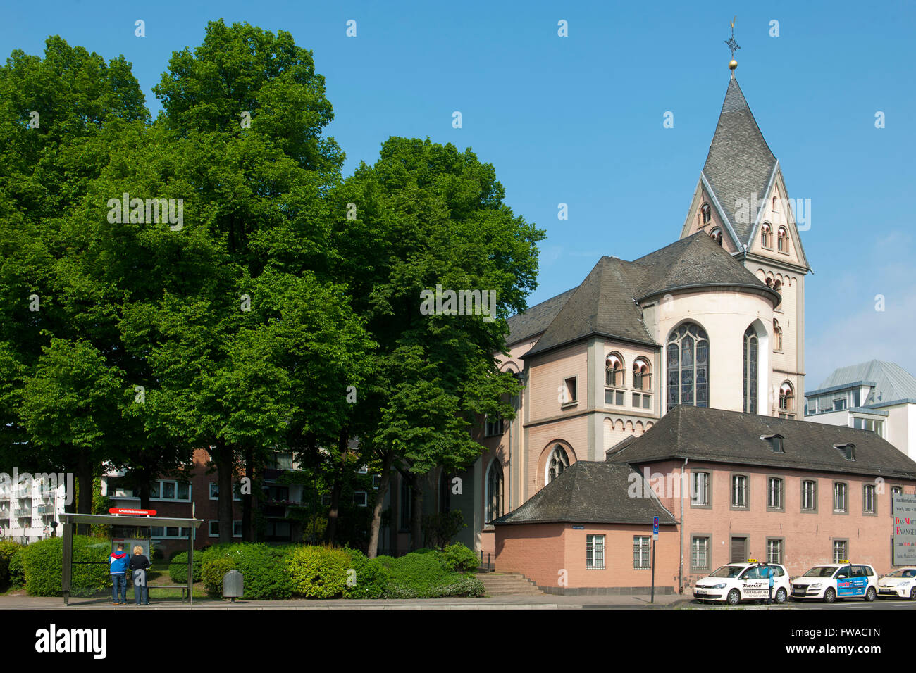 Köln, Altstadt-Süd, romanische Kirche Sankt Maria in Lyskirchen Banque D'Images