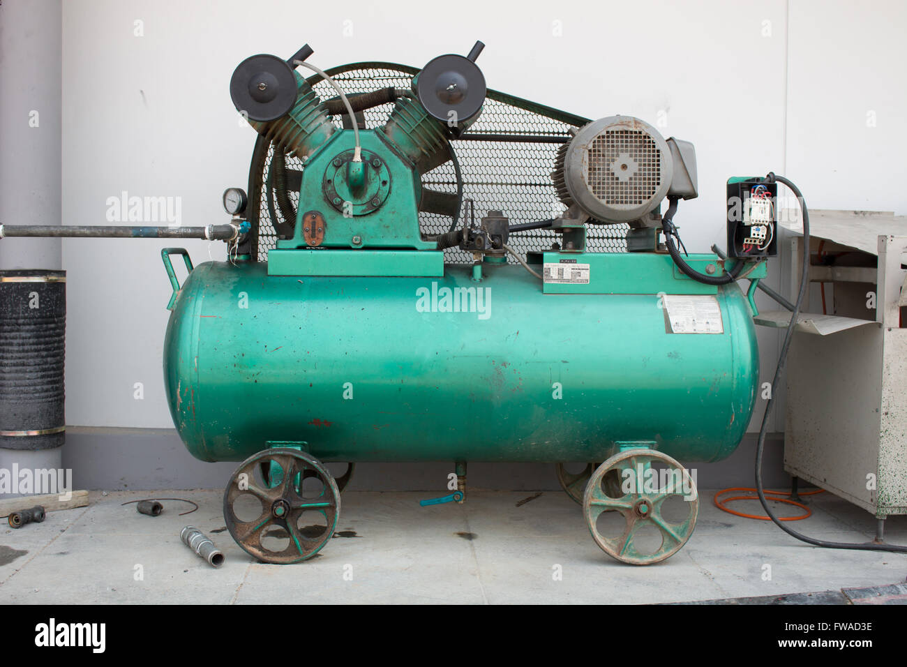 compresseur d’air Banque D'Images