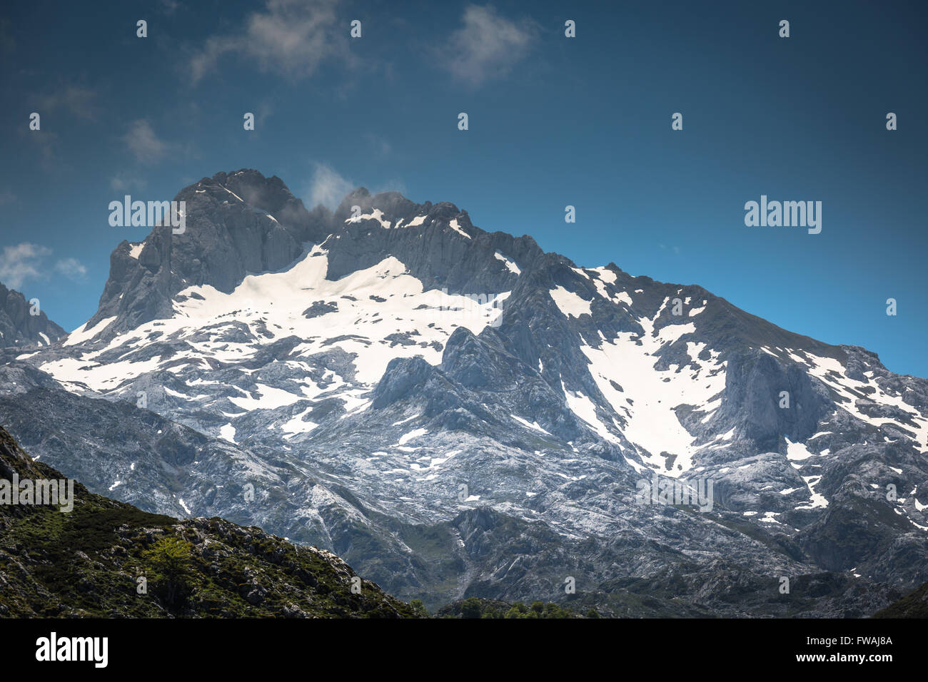 Montagnes Picos de Europa, Cantabria (Espagne) Banque D'Images