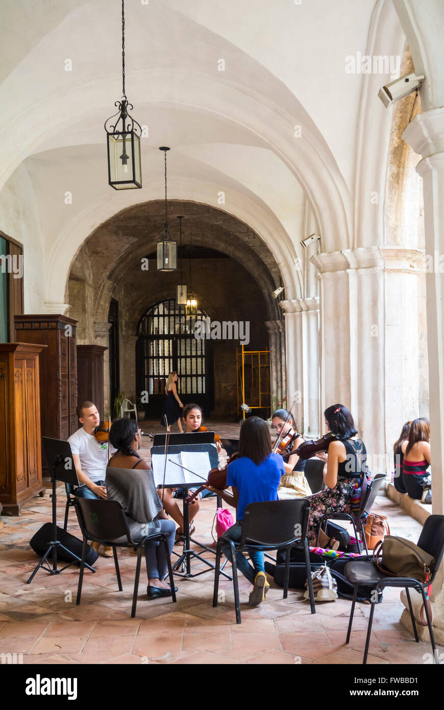 Convento San Francisco de Asis La Havane Cuba Banque D'Images