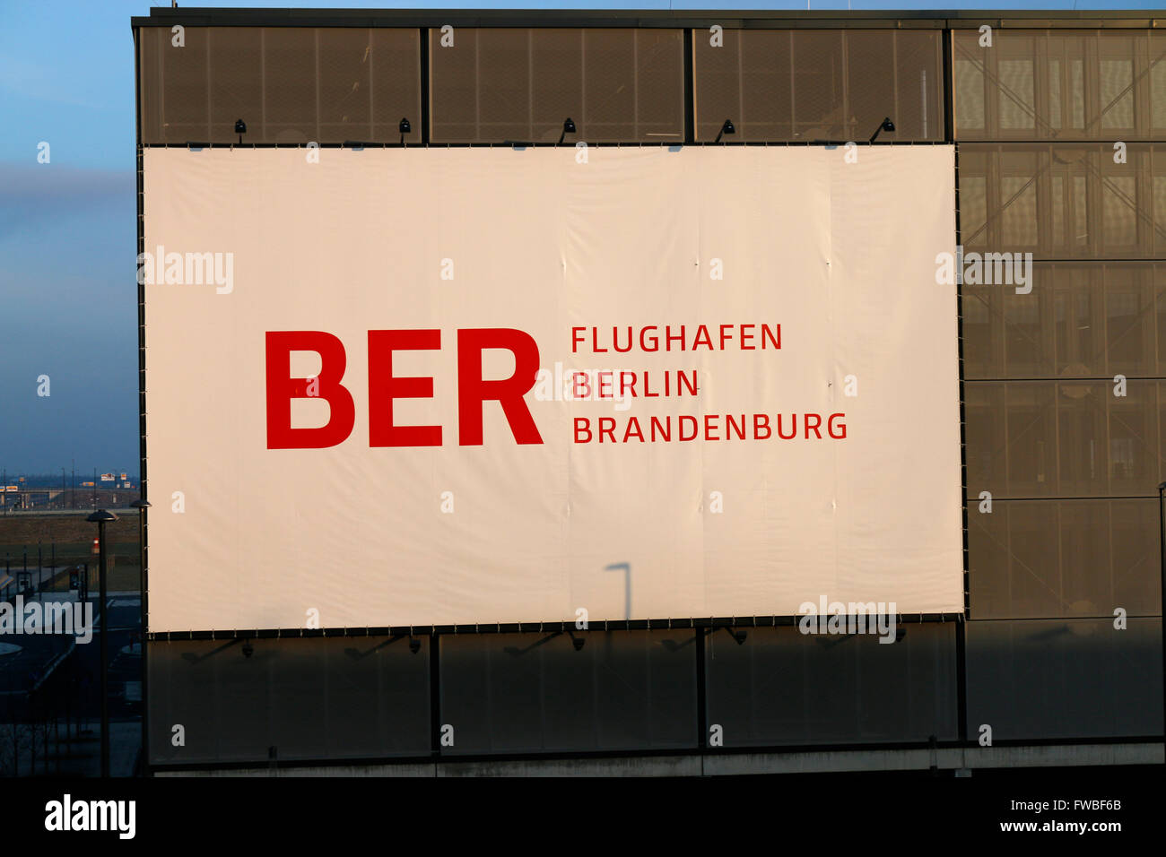 Impressionen - Flughafen BER, Berlin. Banque D'Images