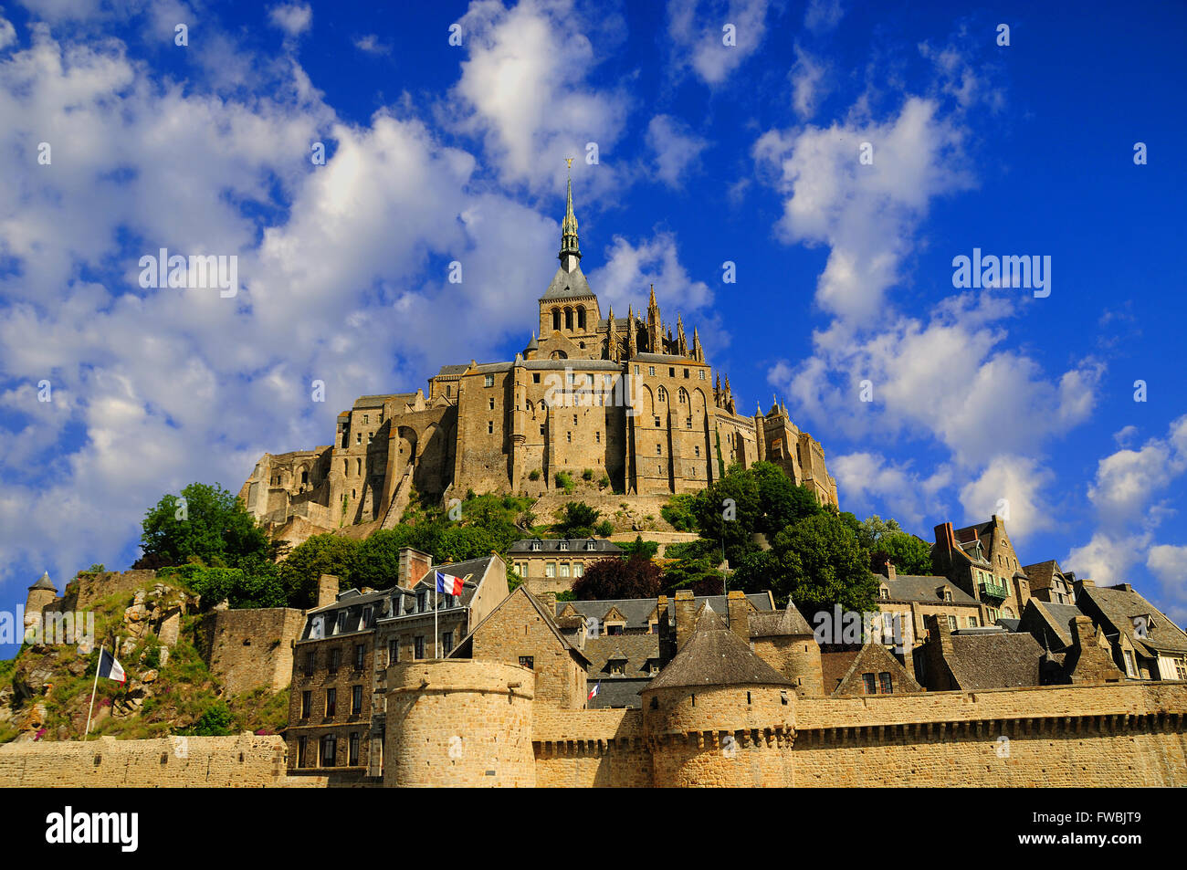 Abbaye du mont saint michel Banque de photographies et d’images à haute ...