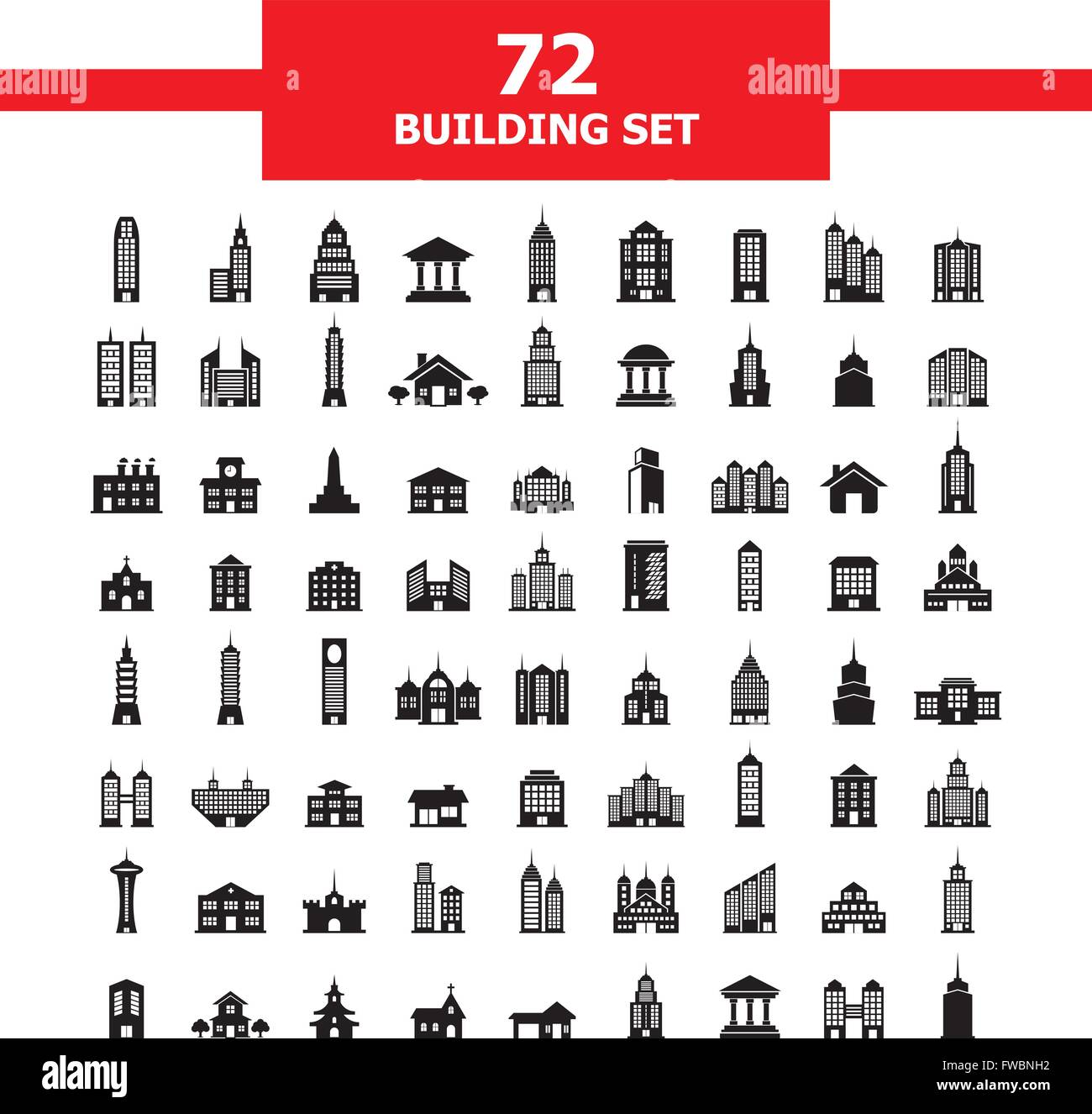 Vector set Construction Illustration de Vecteur