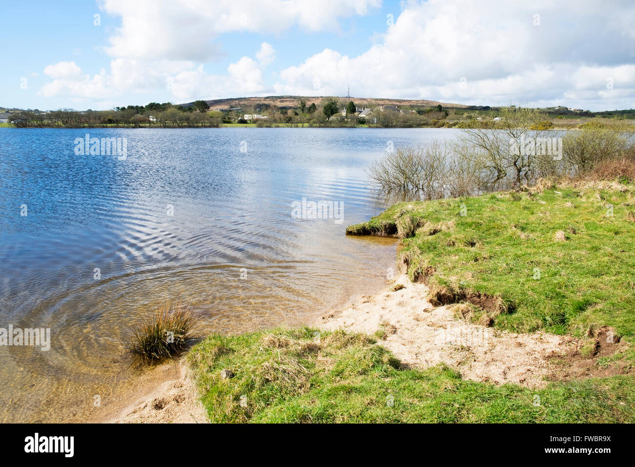 Stithians lac près de Redruth en Cornouailles, Royaume-Uni Banque D'Images