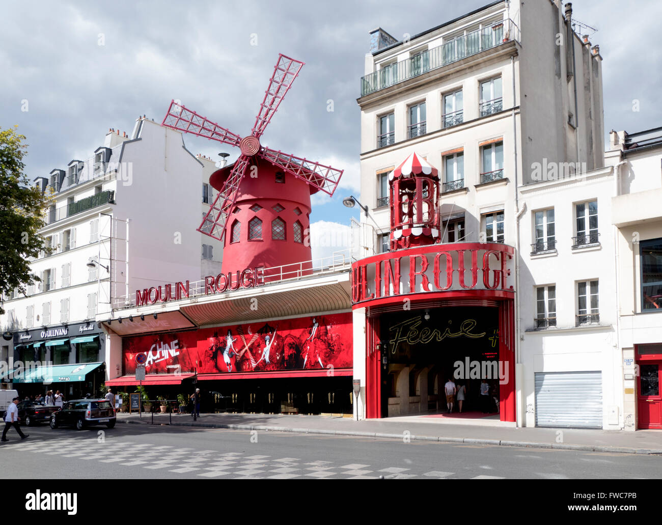 Moulin Rouge, Paris, France. Banque D'Images