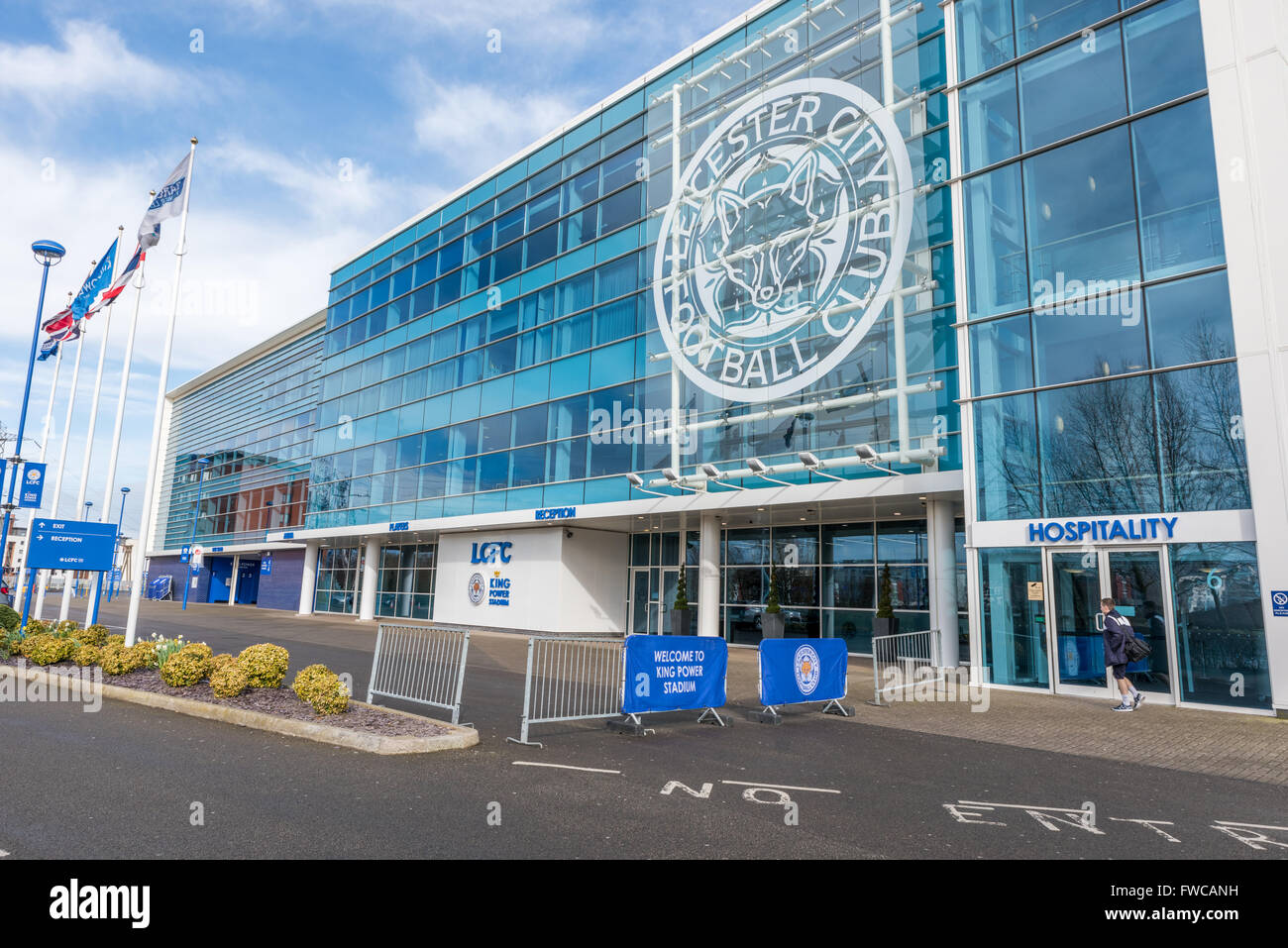 Leicester City Football Club King Power stadium Banque D'Images