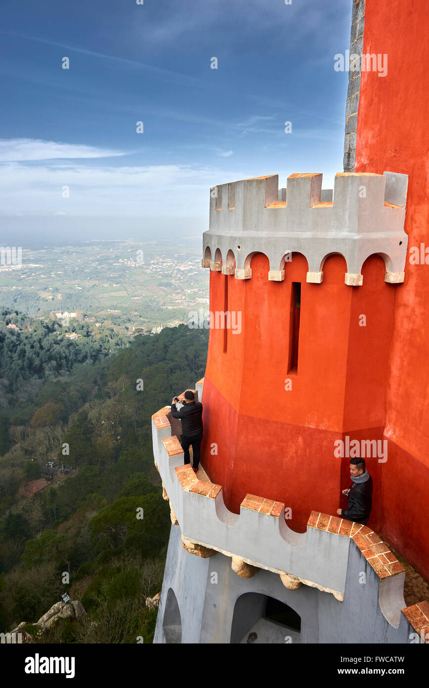 Palais de Lapena, Sintra, Portugal, Europe Banque D'Images