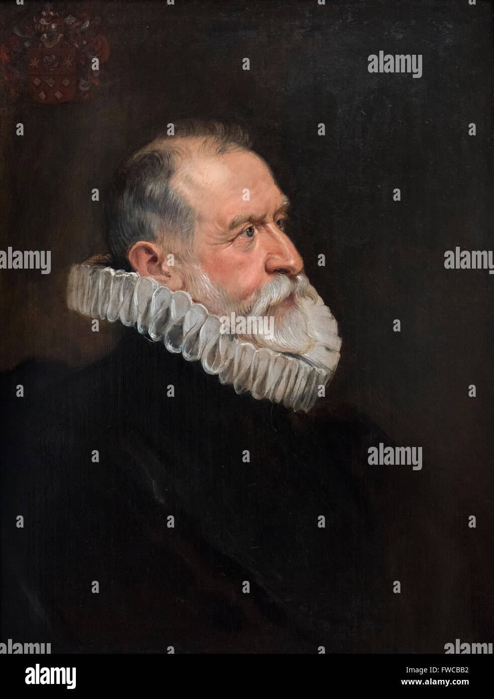 Peter Paul Rubens (1577-1640), Portrait d'un vieil homme. Ca. 1622/25. Banque D'Images