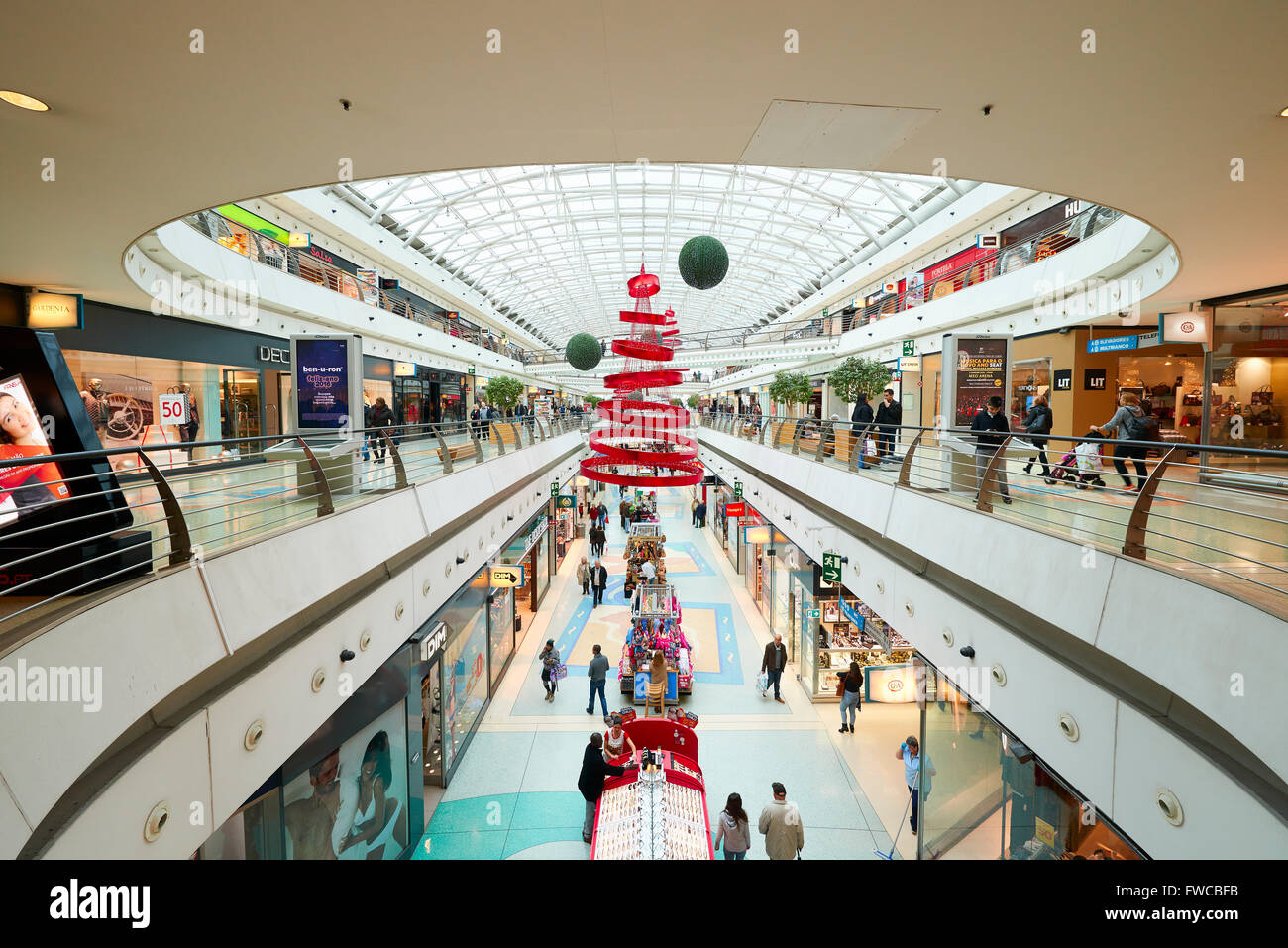 Centre commercial Vasco da Gama, Parque de las Naciones, Lisbonne, Portugal Banque D'Images
