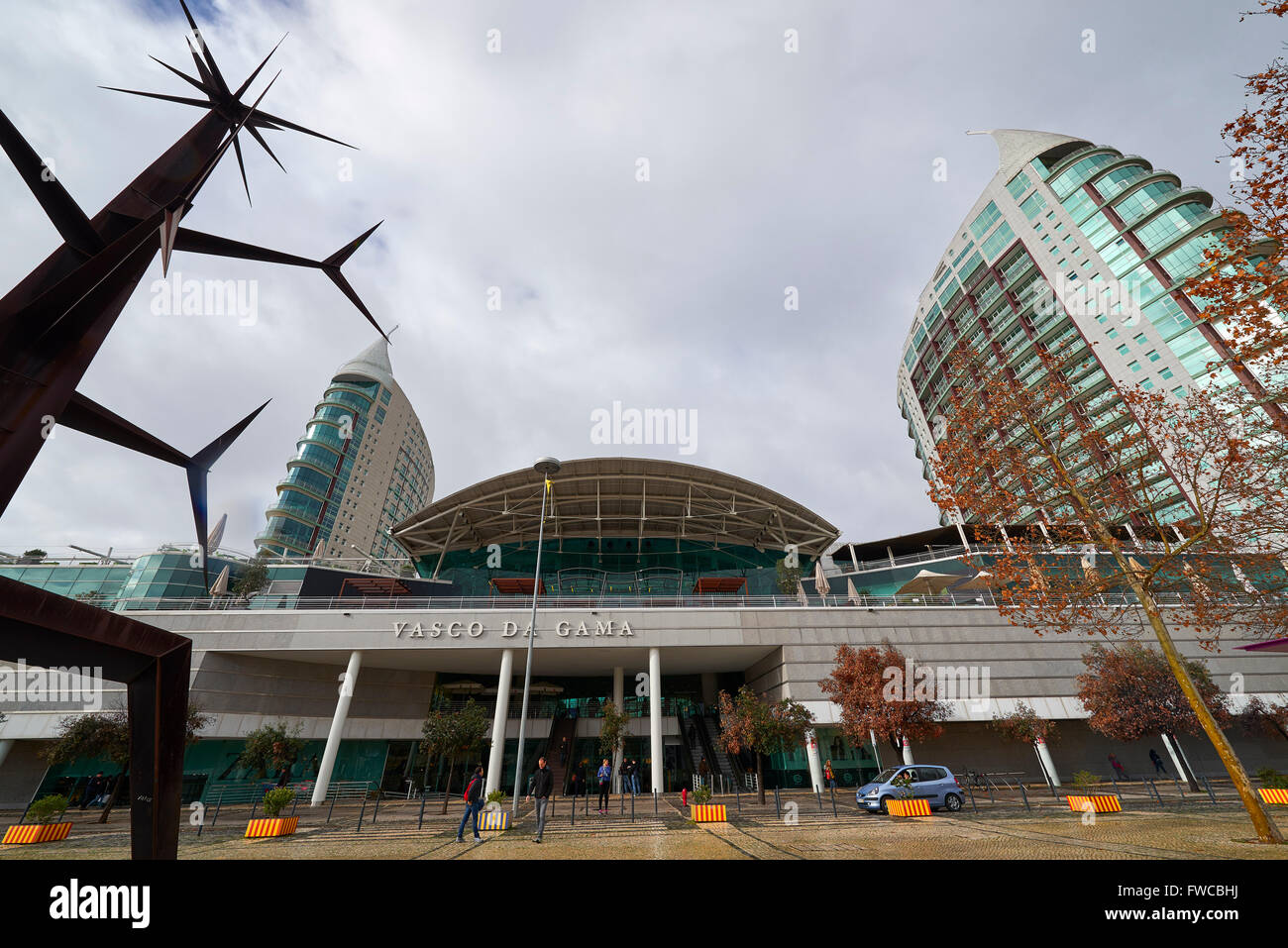 Centre commercial Vasco da Gama, Parque de las Naciones, Lisbonne, Portugal, Europe Banque D'Images