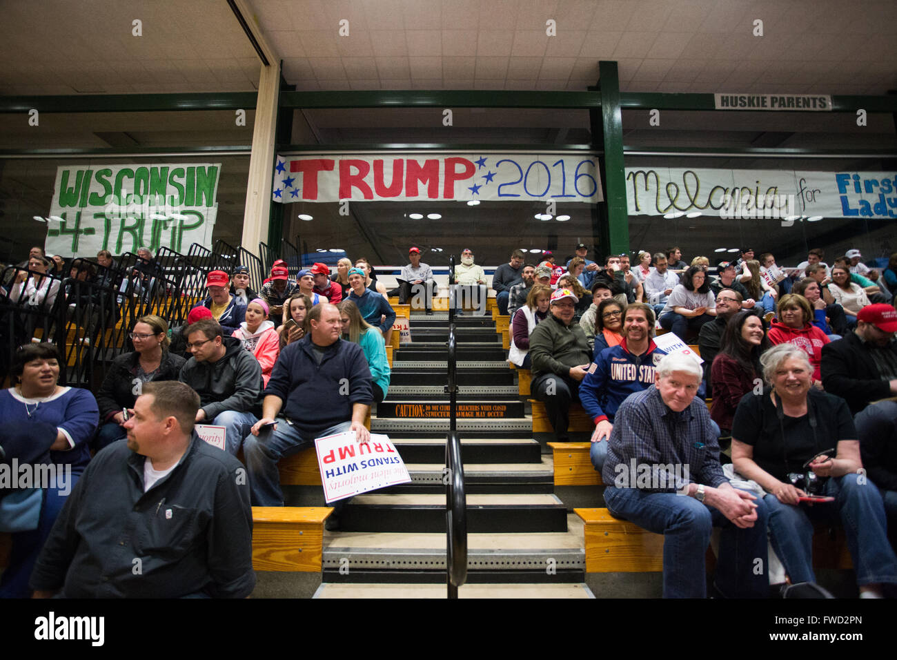 West Allis, Wisconsin, USA. 06Th avr, 2016. Credit : Jonah White/Alamy Live News Banque D'Images