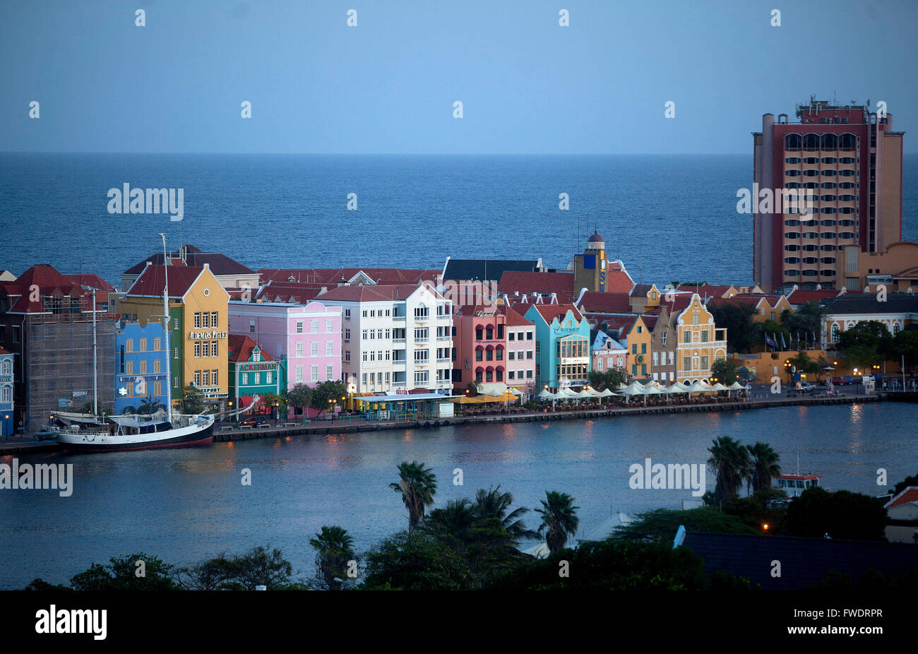 Îles ABC (Aruba, Bonaire et Curaçao) : Willemstad, Curaçao Banque D'Images