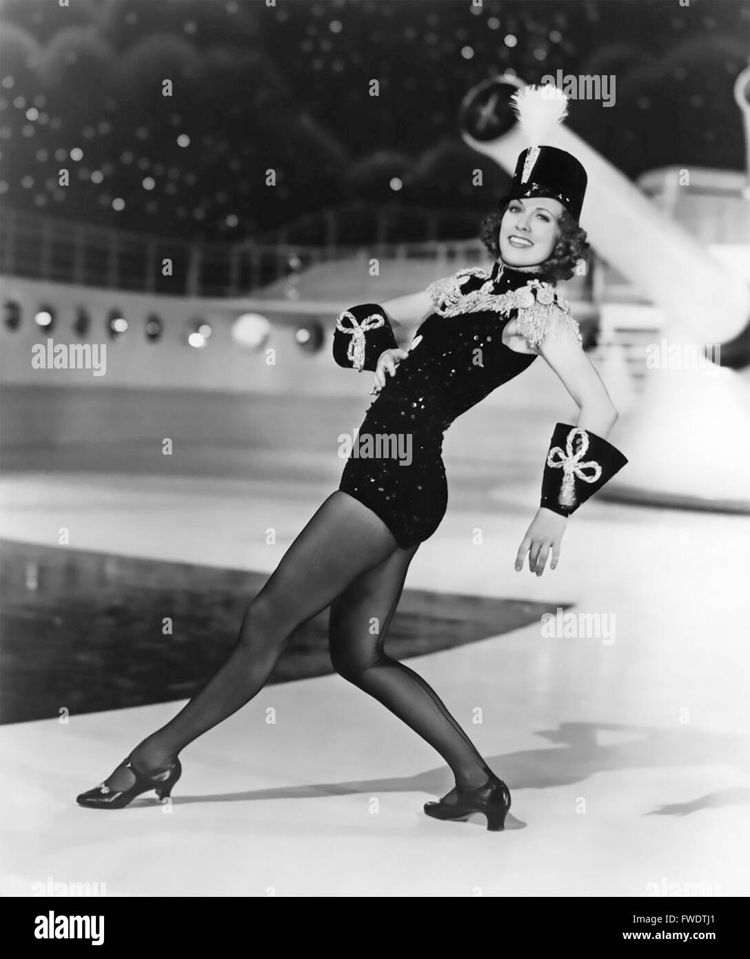Né à la danse 1936 Musique de films MGM avec Eleanor Powell Banque D'Images