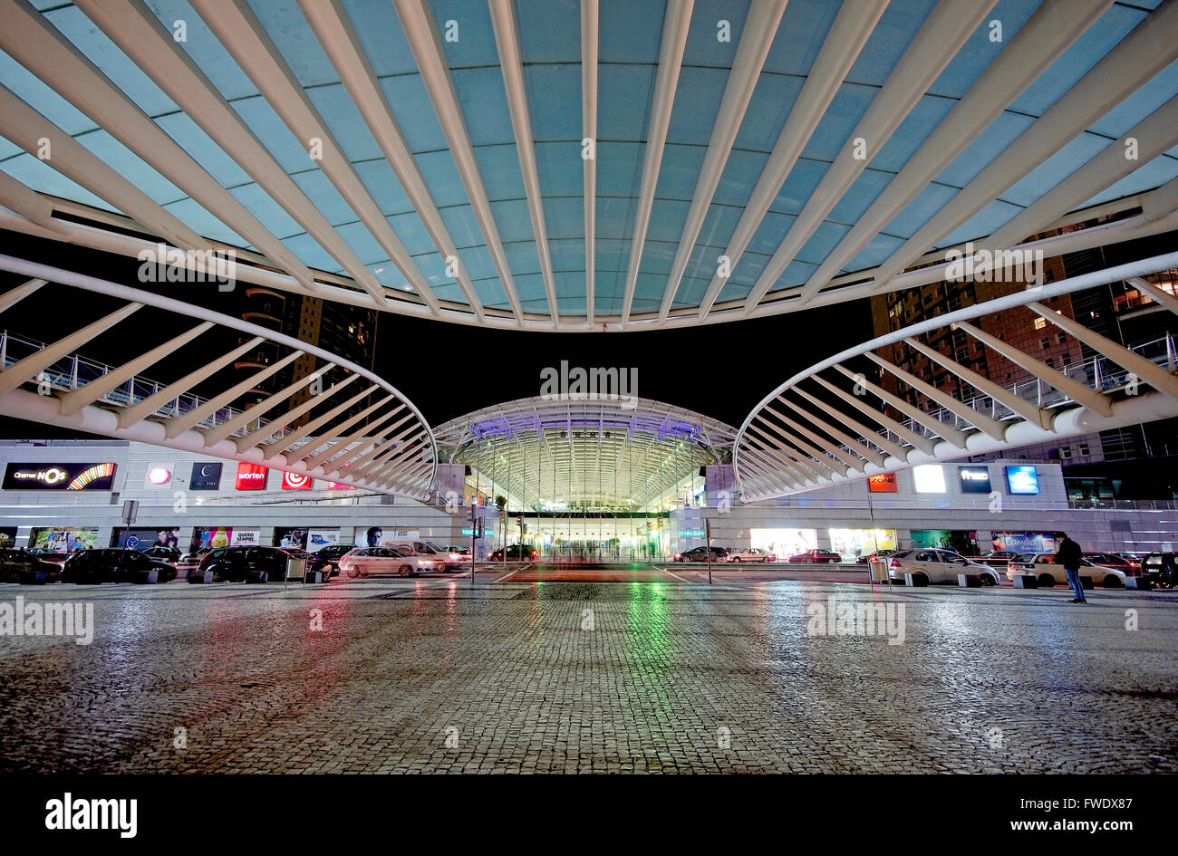 Centre commercial Vasco da Gama à Lisbonne Portugal Banque D'Images