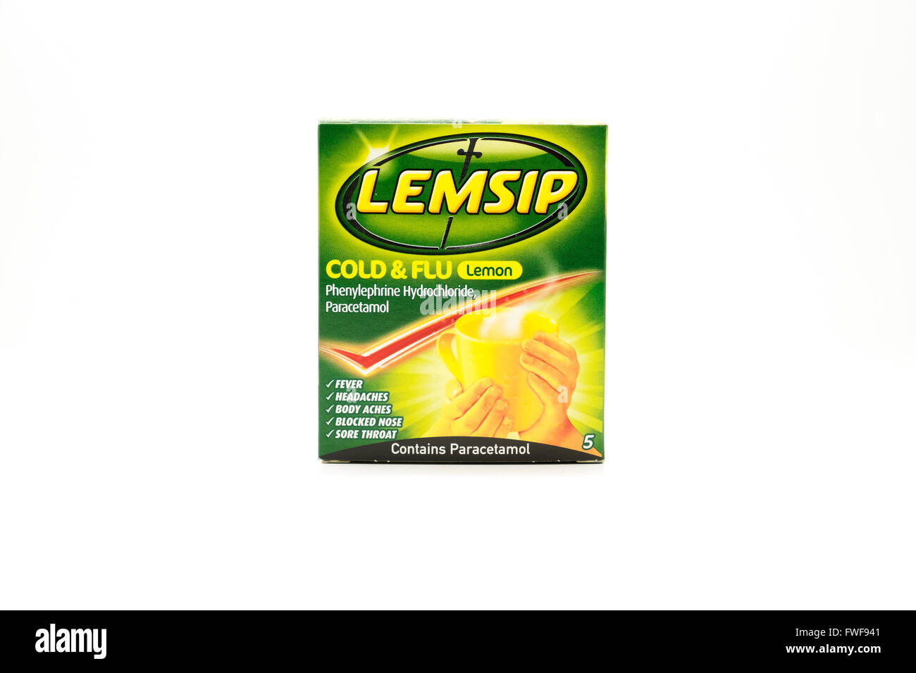 Lemsip rhume et grippe treament Banque D'Images