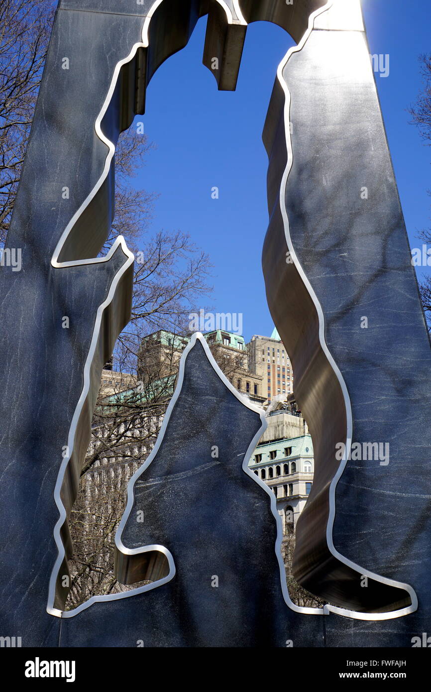 New York Korean War Veterans Memorial, Battery Park, New York City, NY, USA Banque D'Images