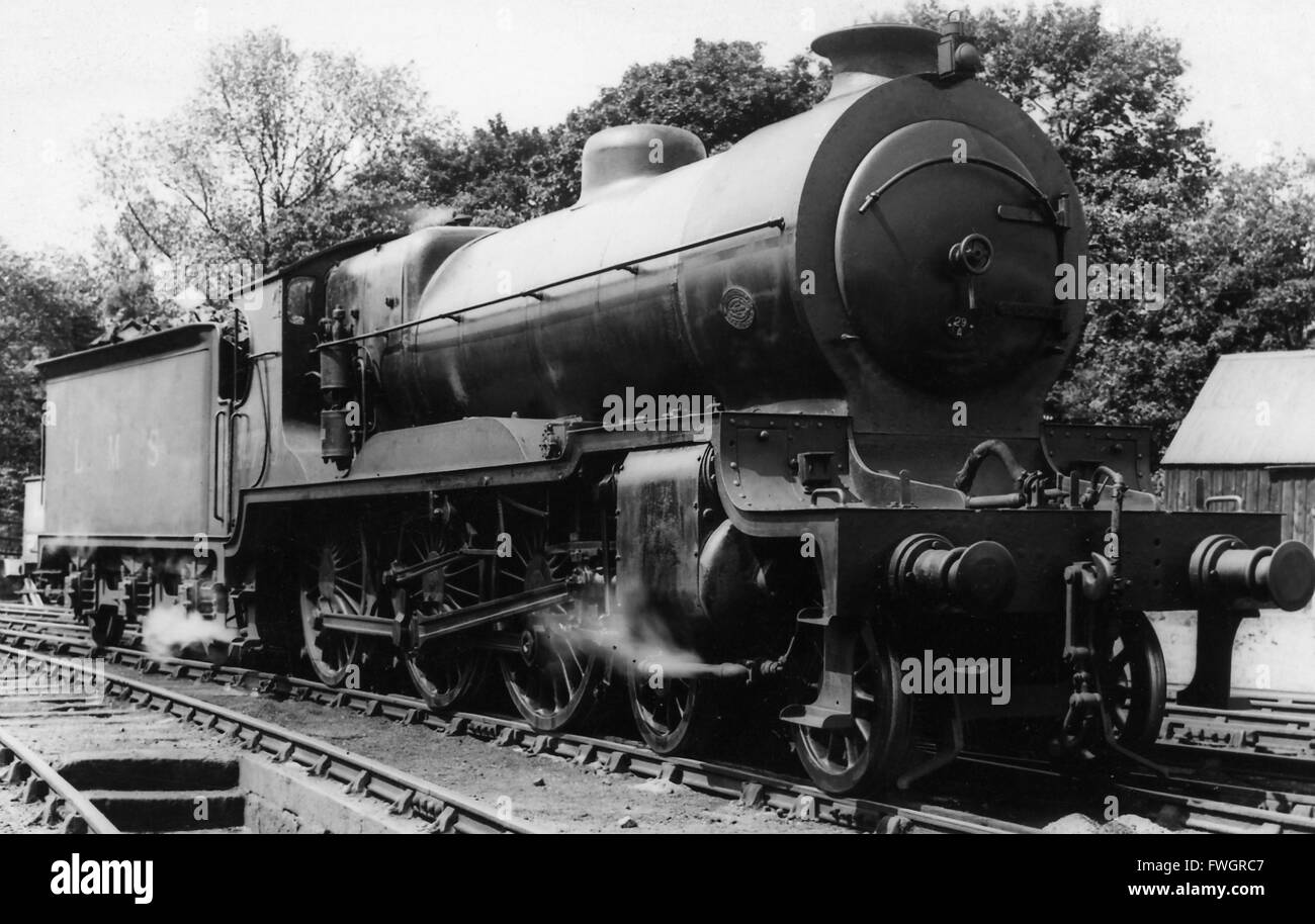 Caledonian Railway 4-6-0 locomotive à vapeur de classe River 73 comme LMS 14759 Banque D'Images
