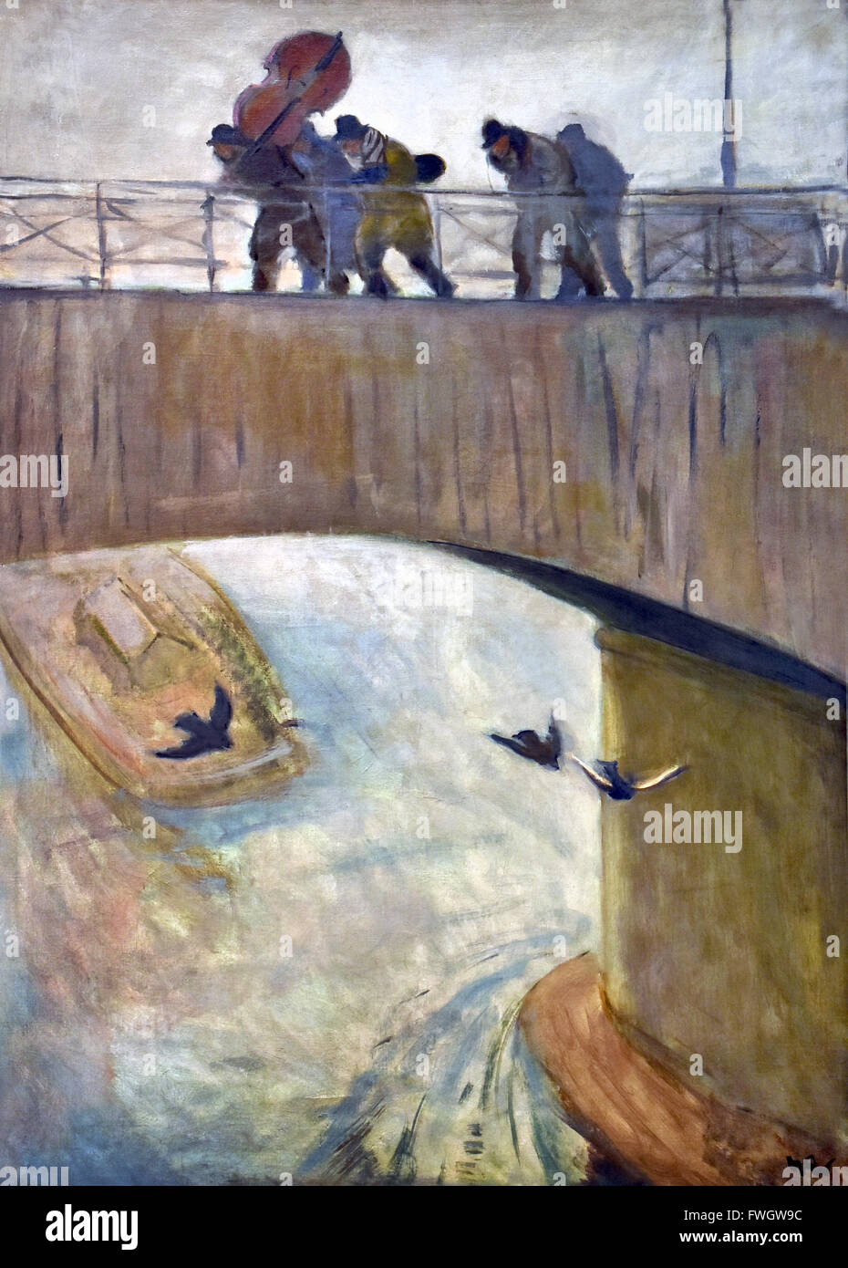 Wojciech Weiss 1875 - 1950 peintre et dessinateur polonais de la Jeune Pologne mouvement. Banque D'Images Wojciech Weiss 1875 - 1950 peintre et dessinateur polonais de la Jeune Pologne mouvement. Banque D'Images