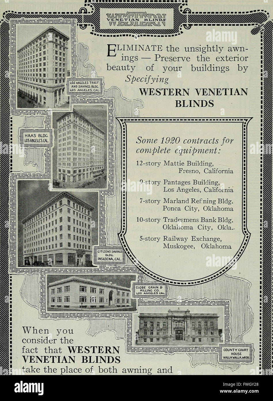 Architecte et ingénieur (1920) Banque D'Images
