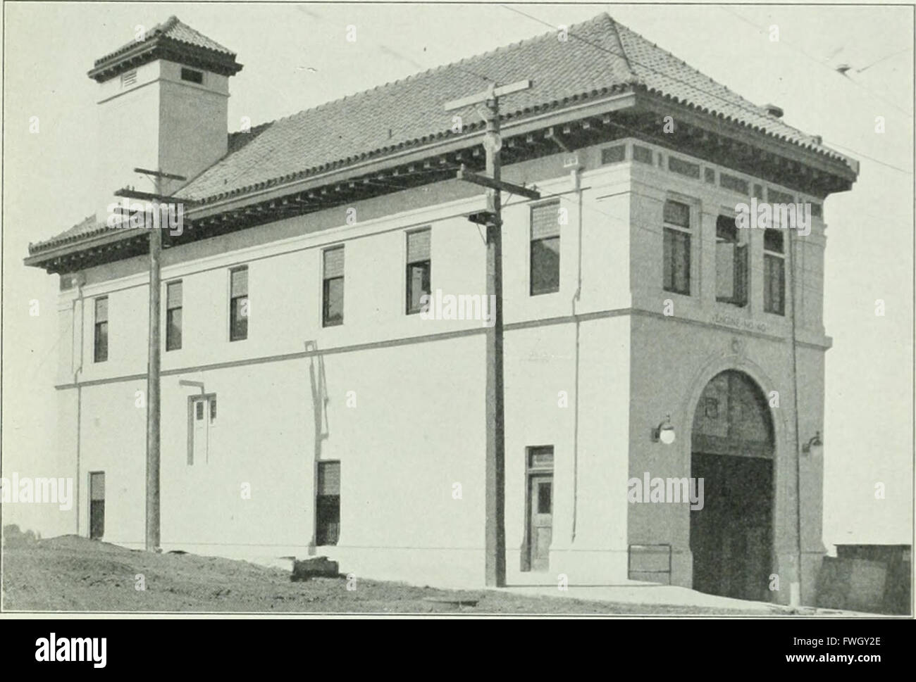 L'architecte et ingénieur de la Californie et de la côte du Pacifique (1910) Banque D'Images