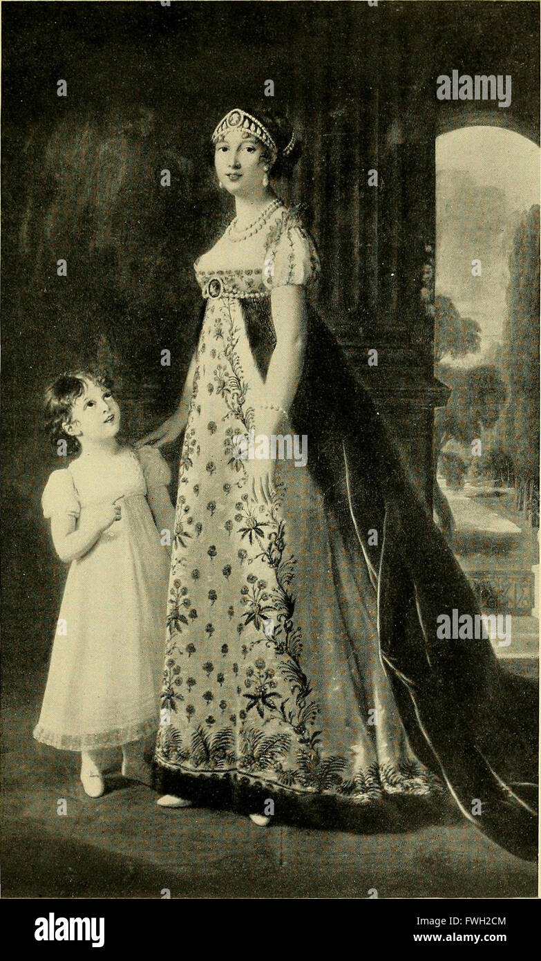 La célèbre Madame Campan, femme de chambre de Marie Antoinette et confident de Napoléon (1914) Banque D'Images