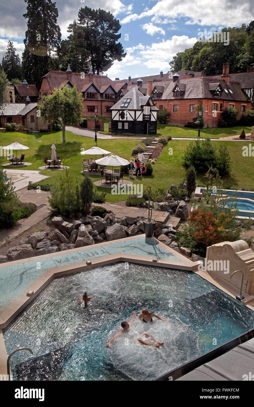 Pennyhill Park Hotel & Spa Banque D'Images