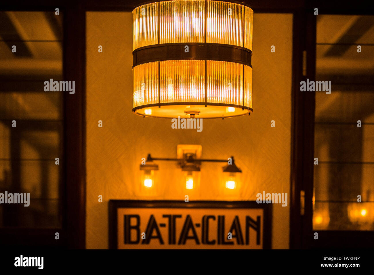 Bataclan Cafe Brasserie Zedel London French France Banque D'Images