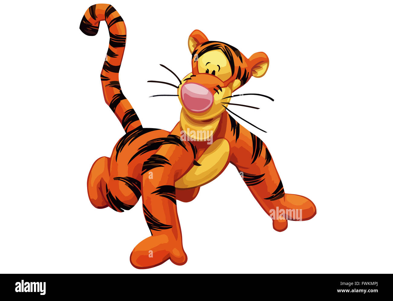 Winnie pooh characters illustration Banque de photographies et d’images