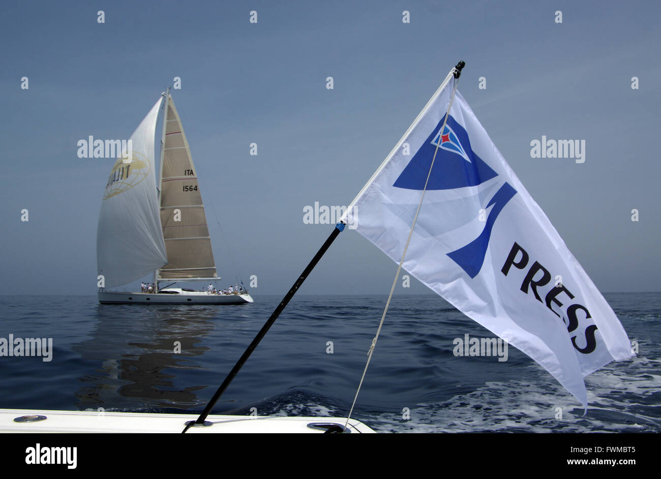 À partir de la presse voile à Rolex Cup 2010 WAN Photo Stock - Alamy