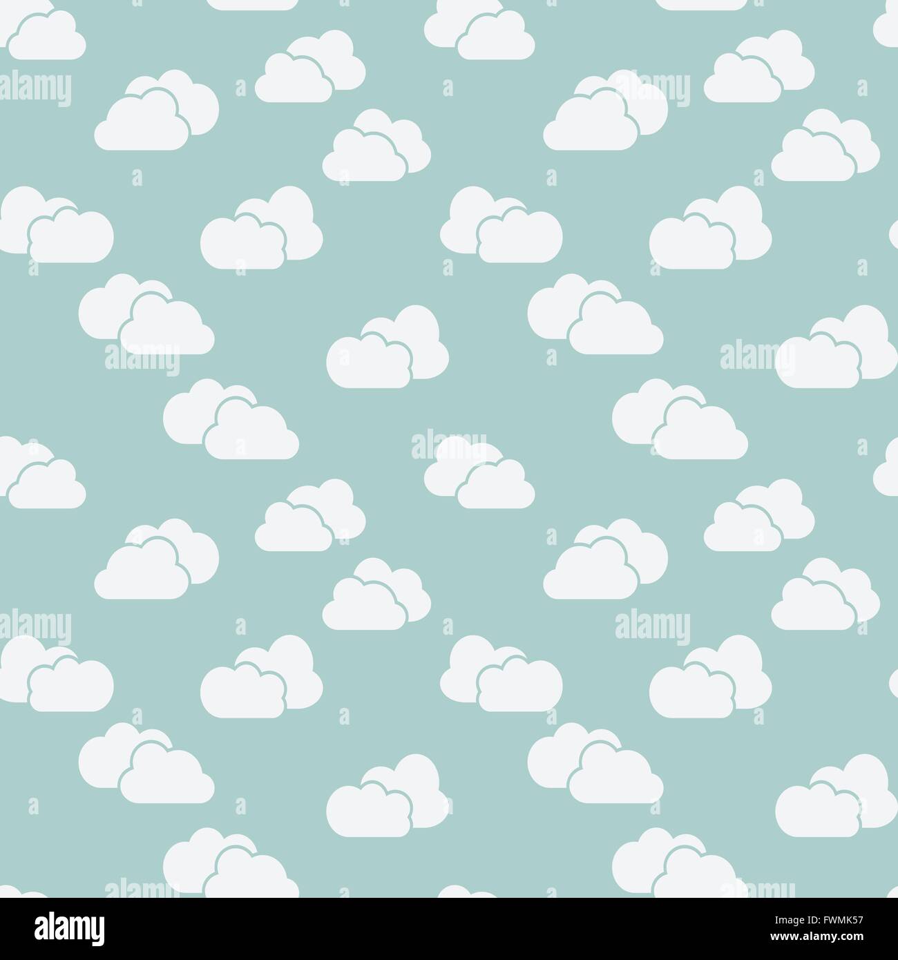 Nuages seamless background. Illustration 8 Illustration de Vecteur