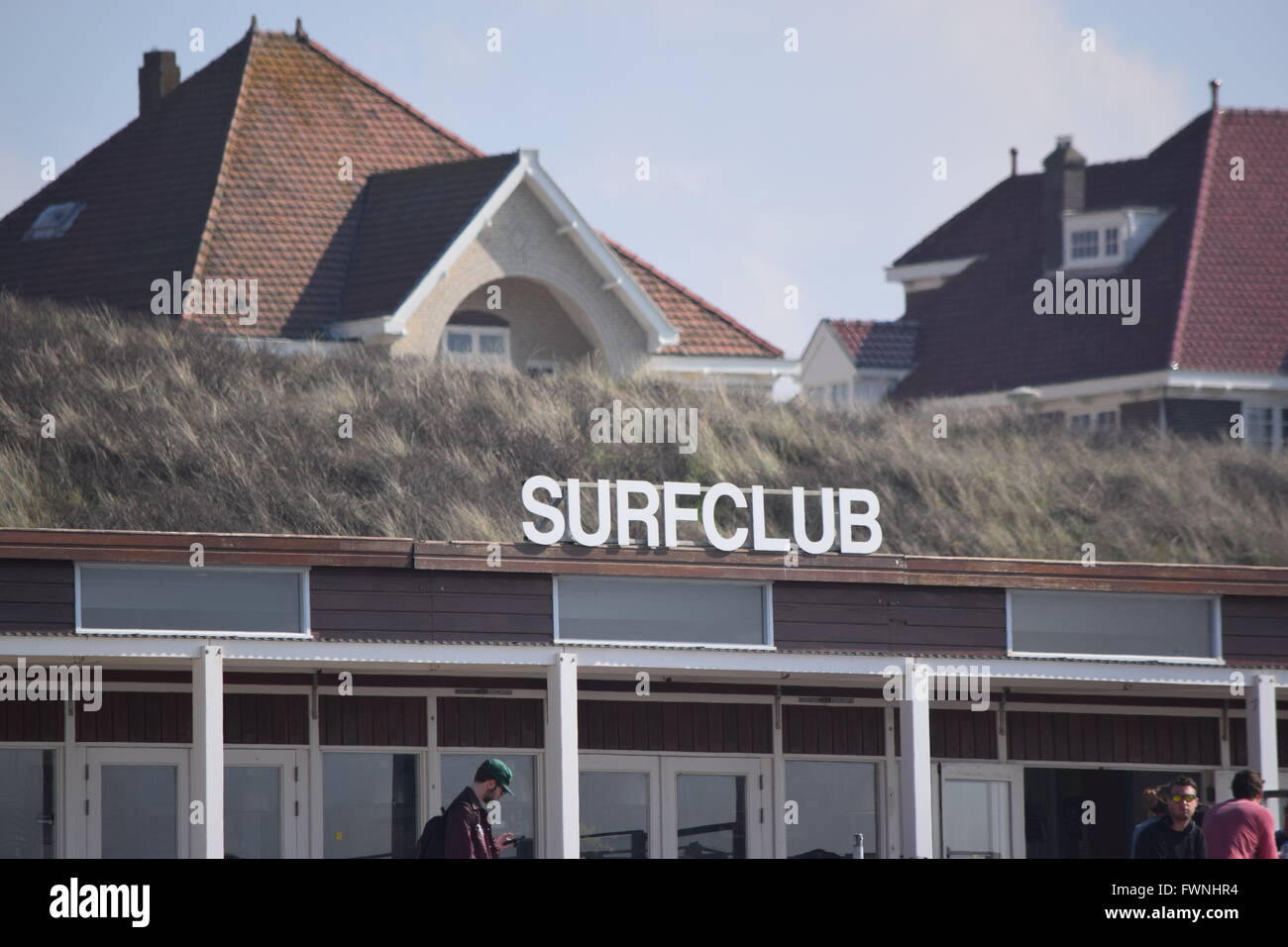 Surfclub. Banque D'Images