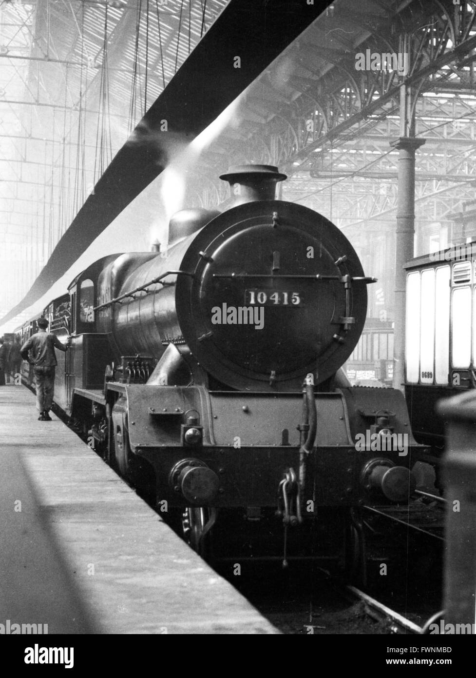 Le Lancashire & Yorkshire Railway Dreadnought 4-6-0s . Banque D'Images