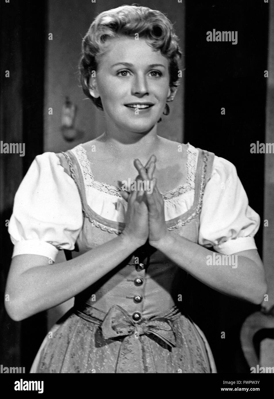 Das Mädchen vom Pfarrhof, Österreich/Deutschland 1955, Regie : Alfred Lehner, acteurs : Waltraut Haas Banque D'Images