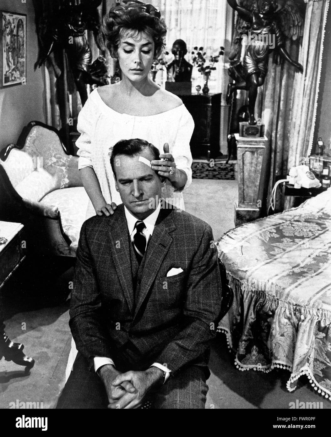 Une fois de plus, avec sensation !, alias : noch einmal mit Gefühl, Großbritannien 1960, Regie : Stanley Donen, acteurs : Kay Kendall, Geoffrey Toone Banque D'Images