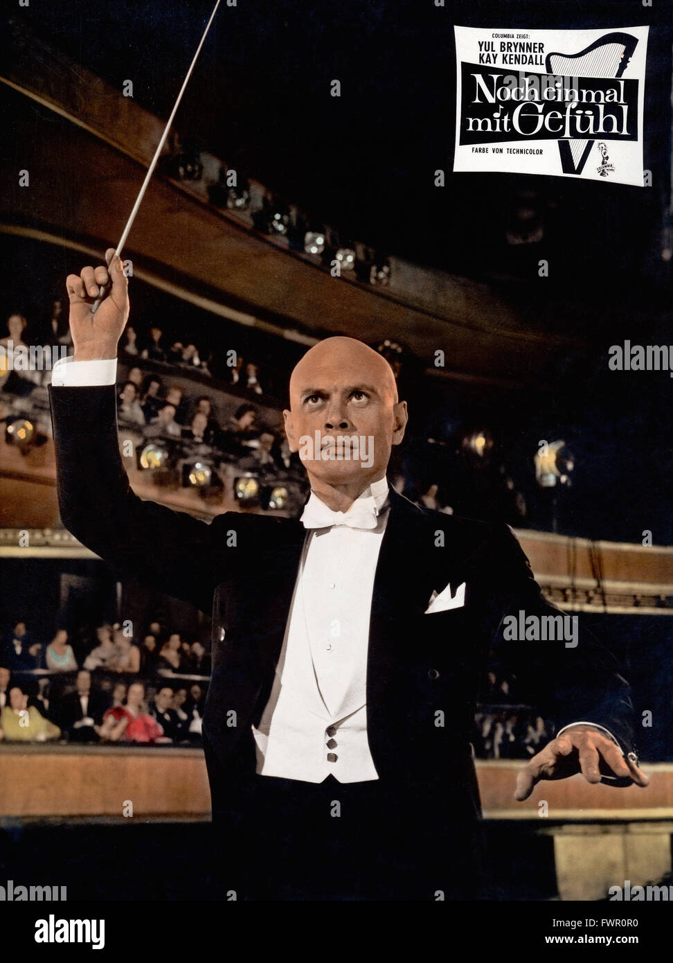 Une fois de plus, avec sensation !, alias : noch einmal mit Gefühl, Großbritannien 1960, Regie : Stanley Donen, acteurs : Yul Brynner Banque D'Images