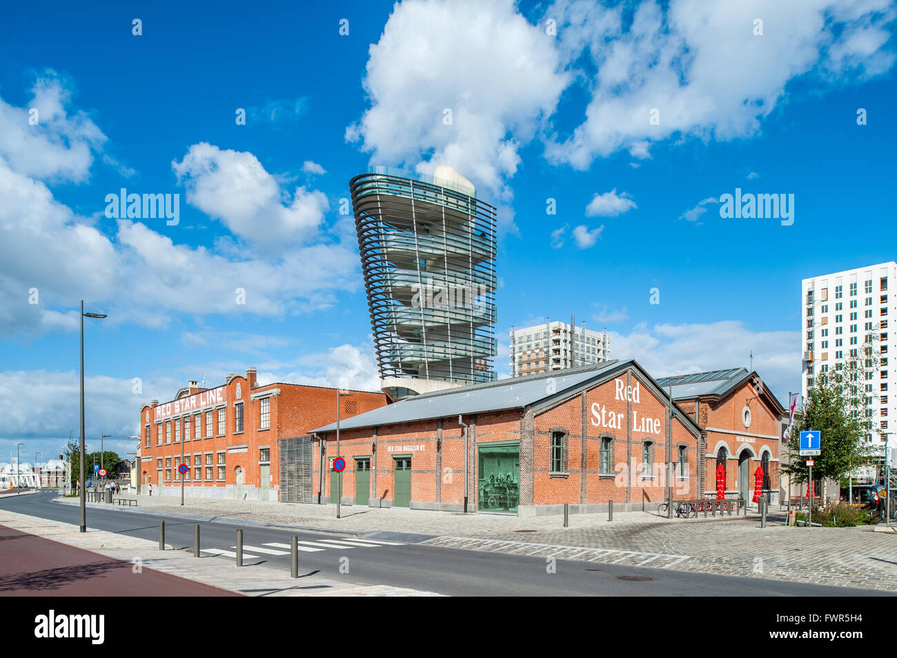 Belgique, Antwerpen - Red Star Line museum Banque D'Images