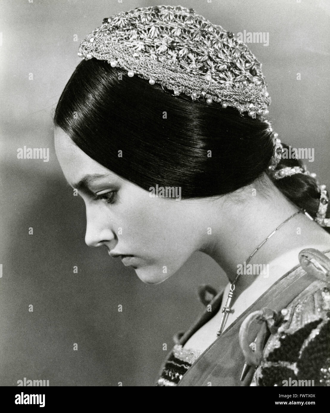 Hussley Olivia dans le film Roméo et Juliette, Italie 1968 Banque D'Images
