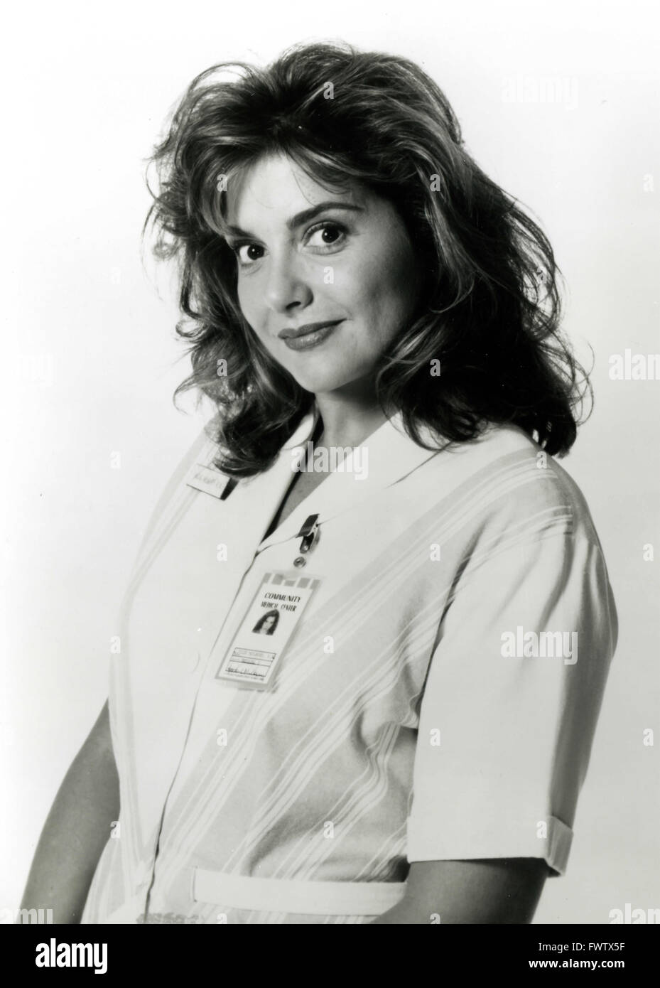 Mary Jo Keenen comme infirmière Julie Milbury infirmières dans la série télé, USA 1993 Banque D'Images